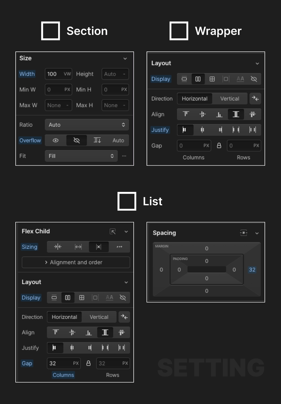 CSS configuration for infinite horizontal scrolling