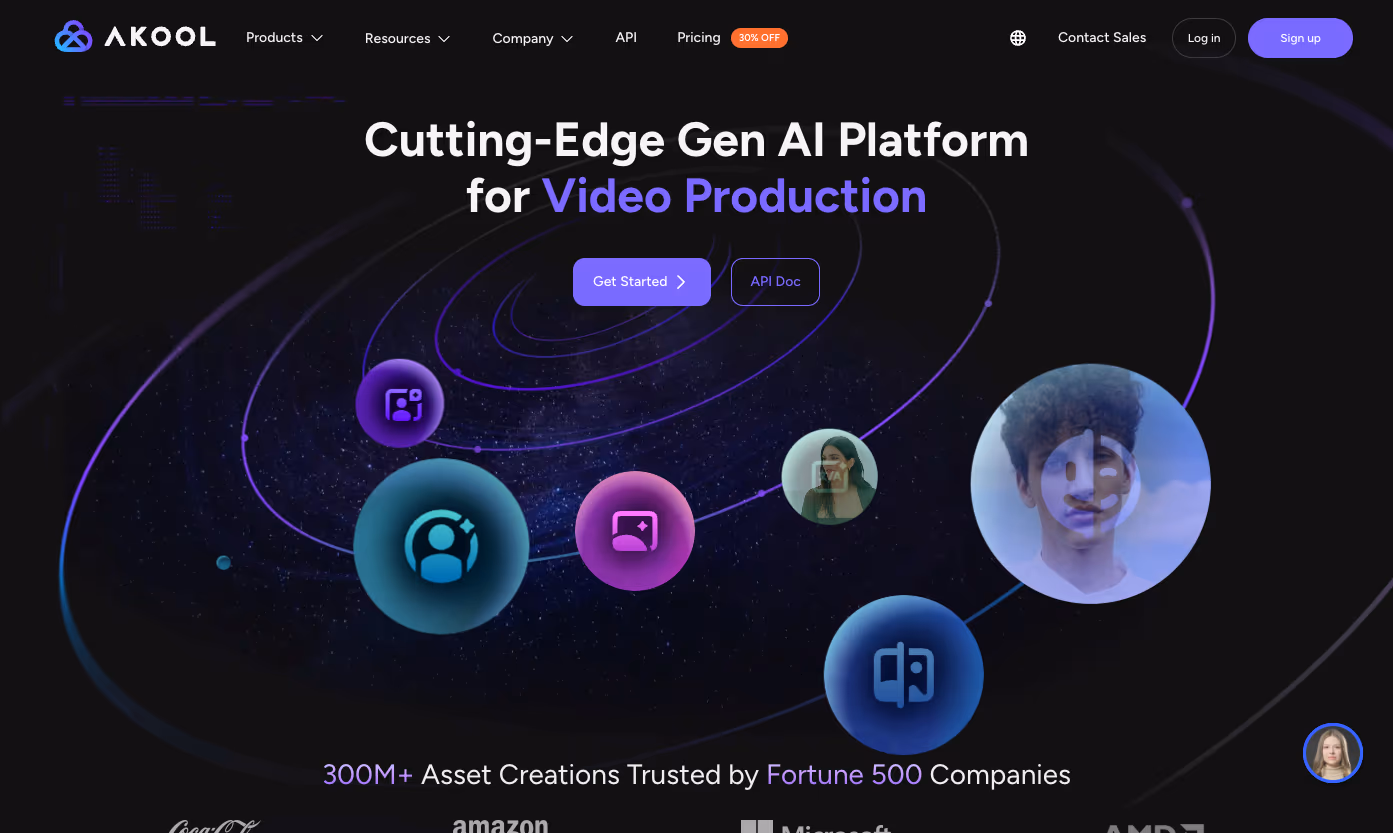 Homepage — G2 2025 "Best AI Software" hero