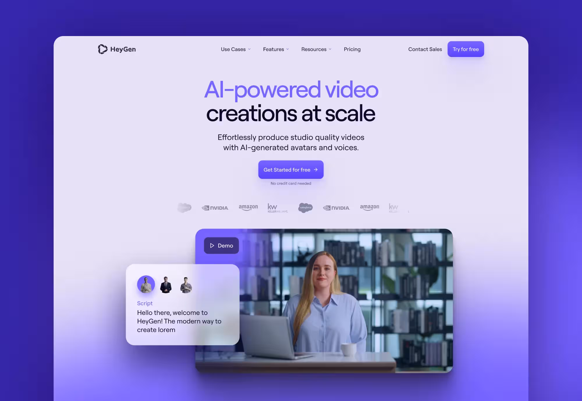 HeyGen - AI Video Generator Platform